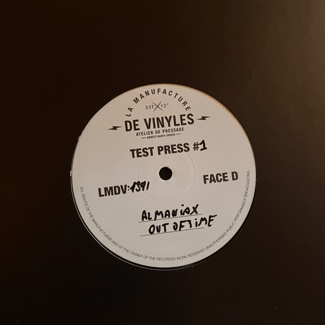 OUT OF TIME (VINYL 2LP SIGNED TEST PRESS) 